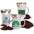 11 Oz. Coffee Mug Filled w/ Gourmet Coffee Packets